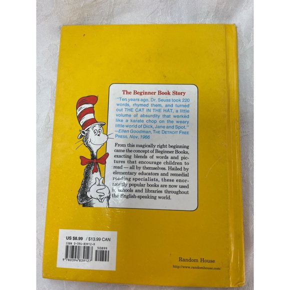 Dr Seuss I can Read with My Eyes Shut Beginner Book Random House 1978 - Picture 3 of 6
